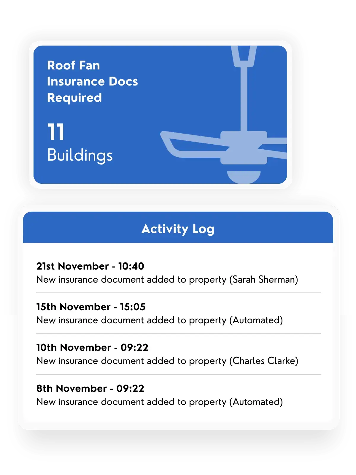 Insurance Compliance UI Example